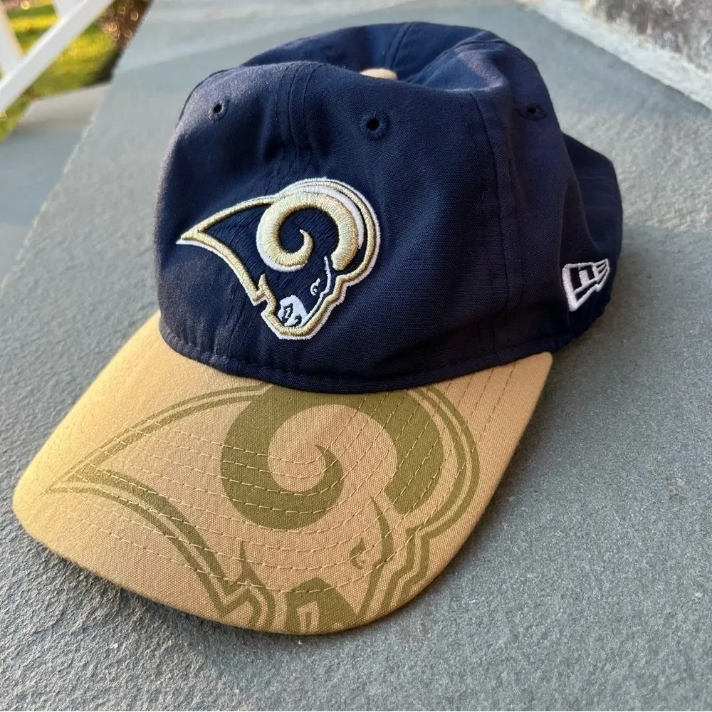 New Era Los Angeles Rams 9Twenty NFL Officially Licensed Hat One Size Fits Most